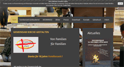 Desktop Screenshot of familienzeit-wellendingen.de