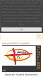 Mobile Screenshot of familienzeit-wellendingen.de